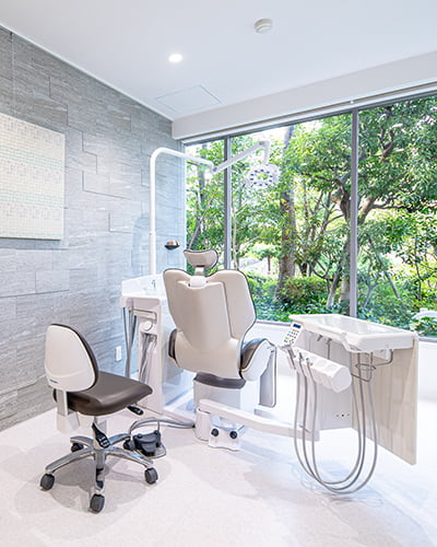 完全予約制でプライバシーに配慮